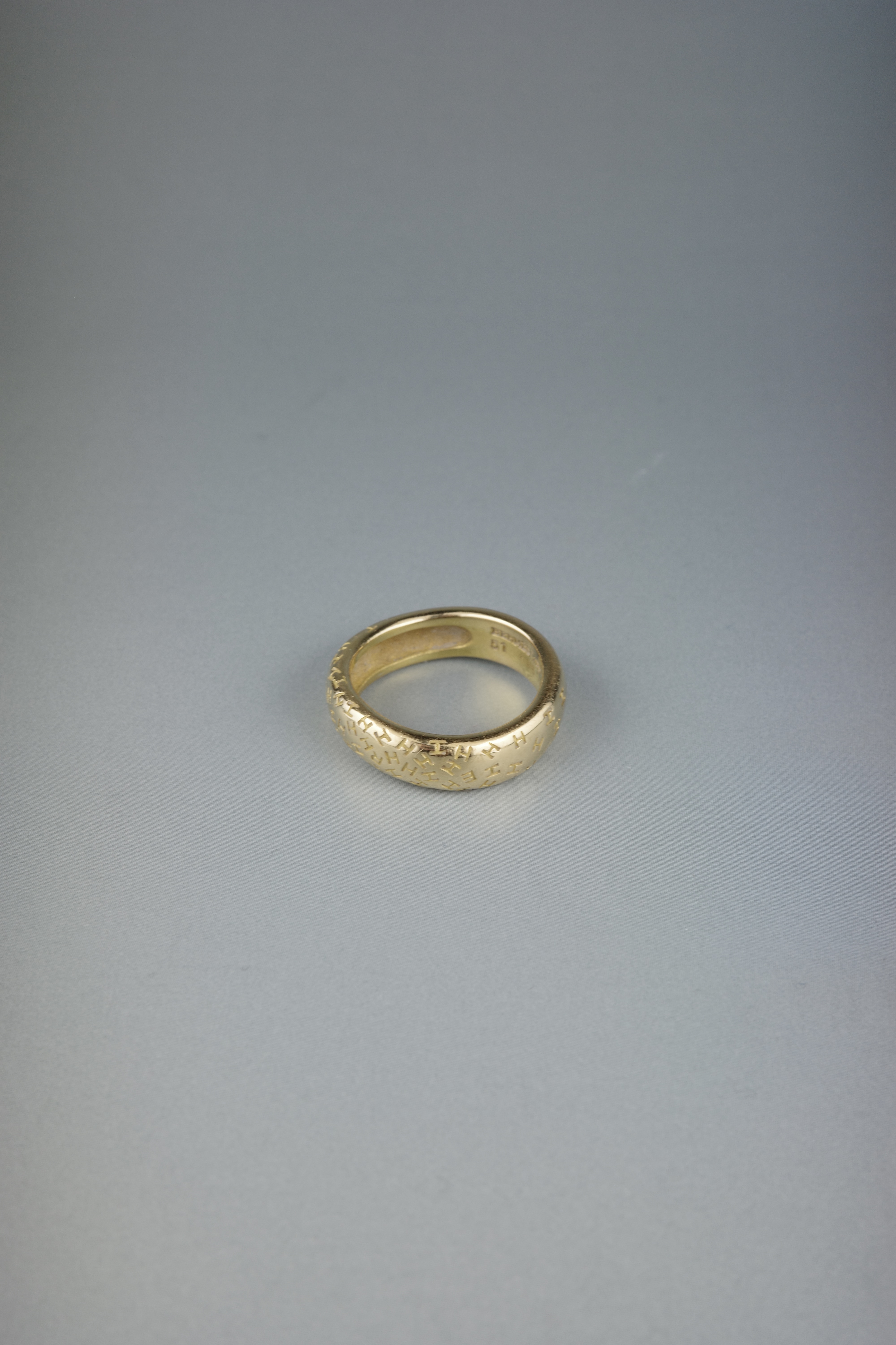 VINTAGE HERMÈS トゥーブー K18 リング 51 11号