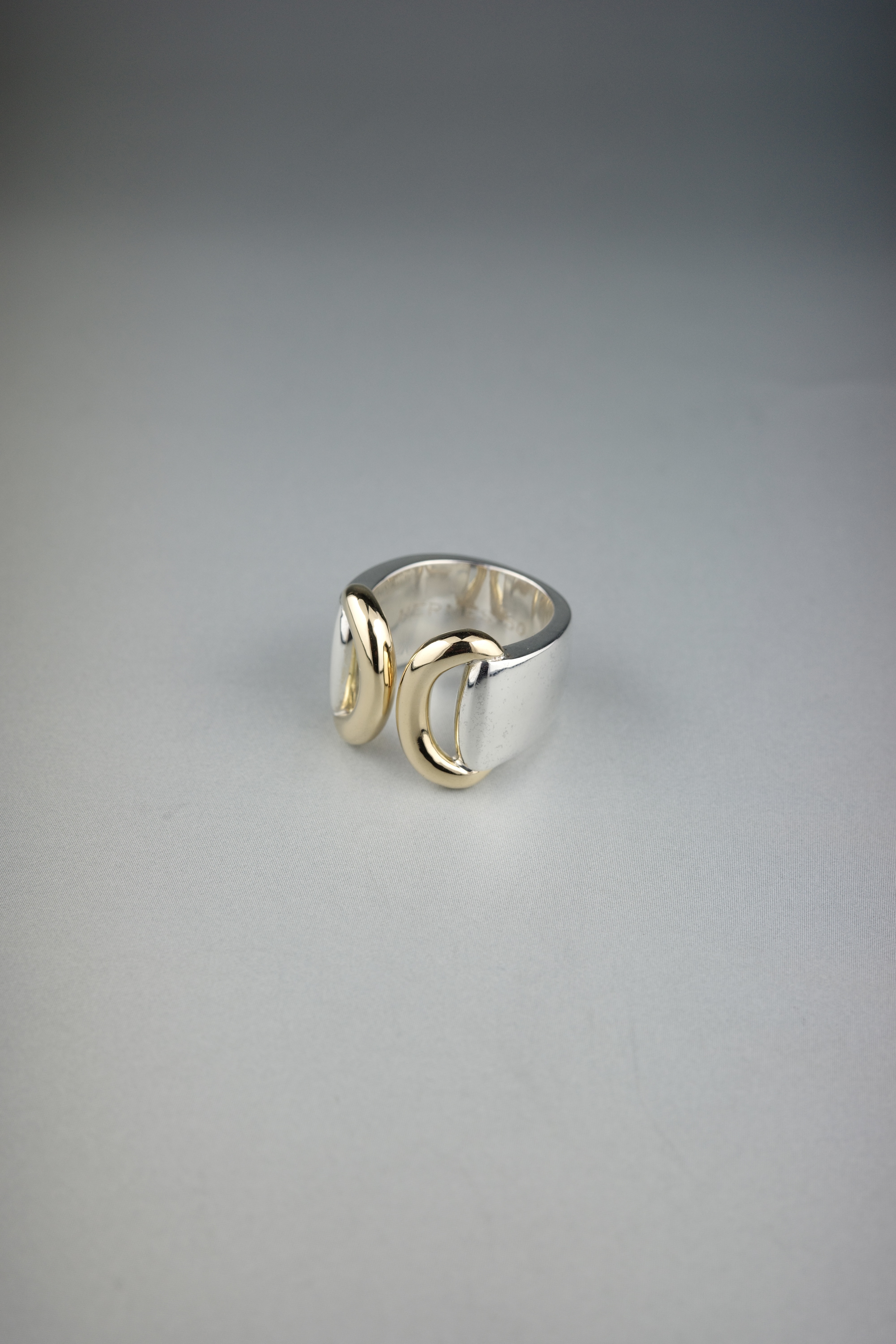 VINTAGE HERMÈS エコー リング 9号