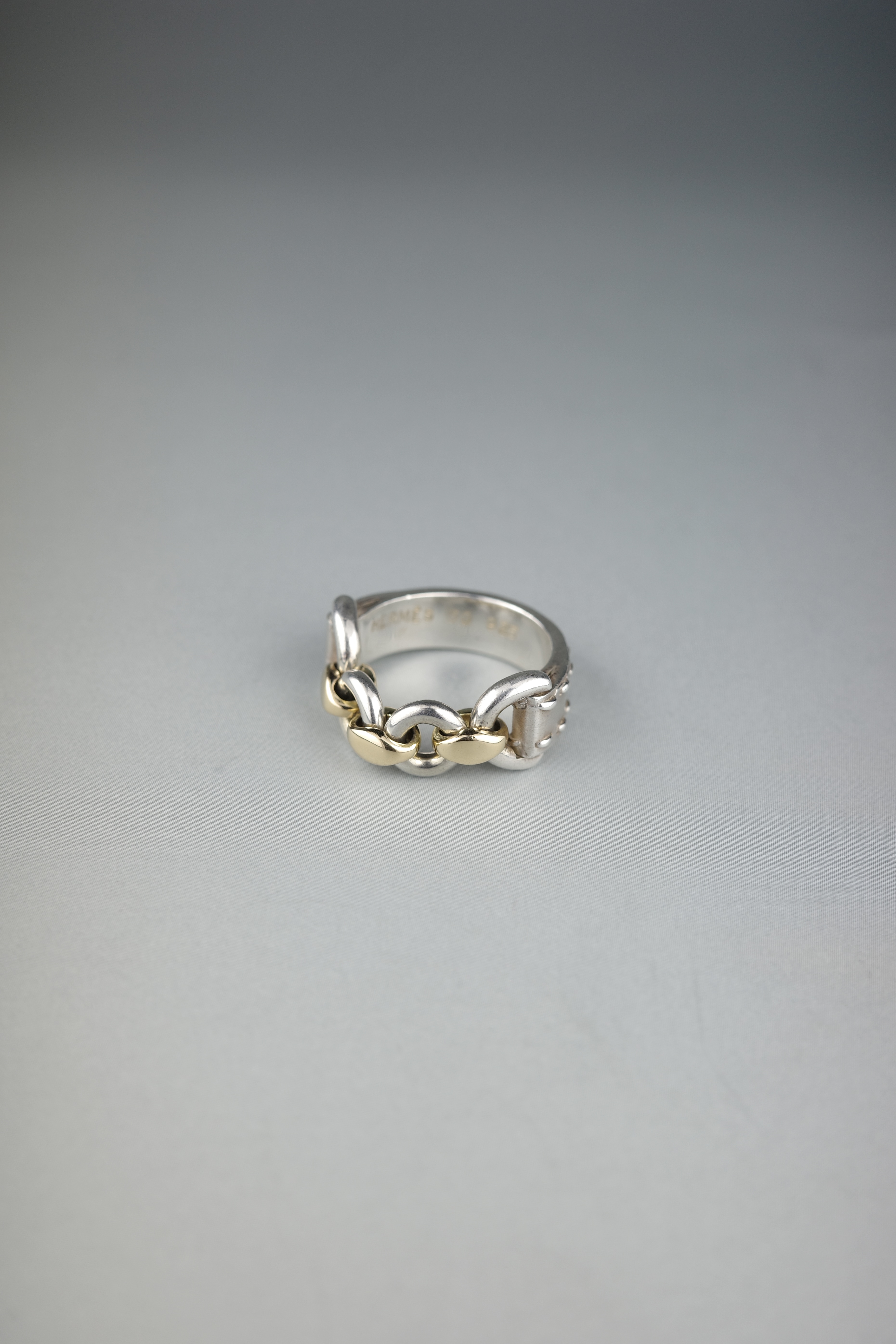 VINTAGE HERMÈS インティ コンビ リング 10号