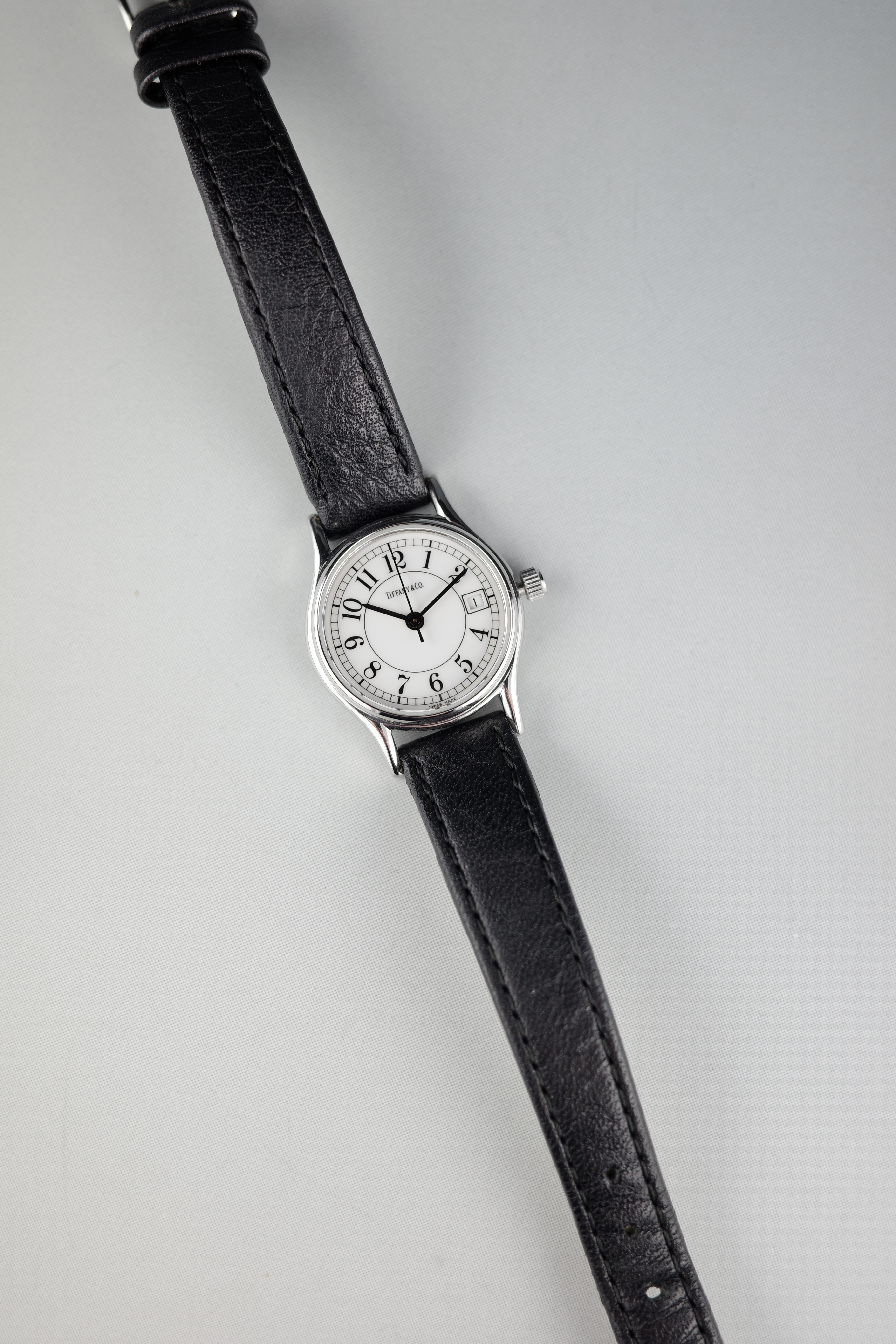 VINTAGE Tiffany&Co クラシック ラウンドウォッチ