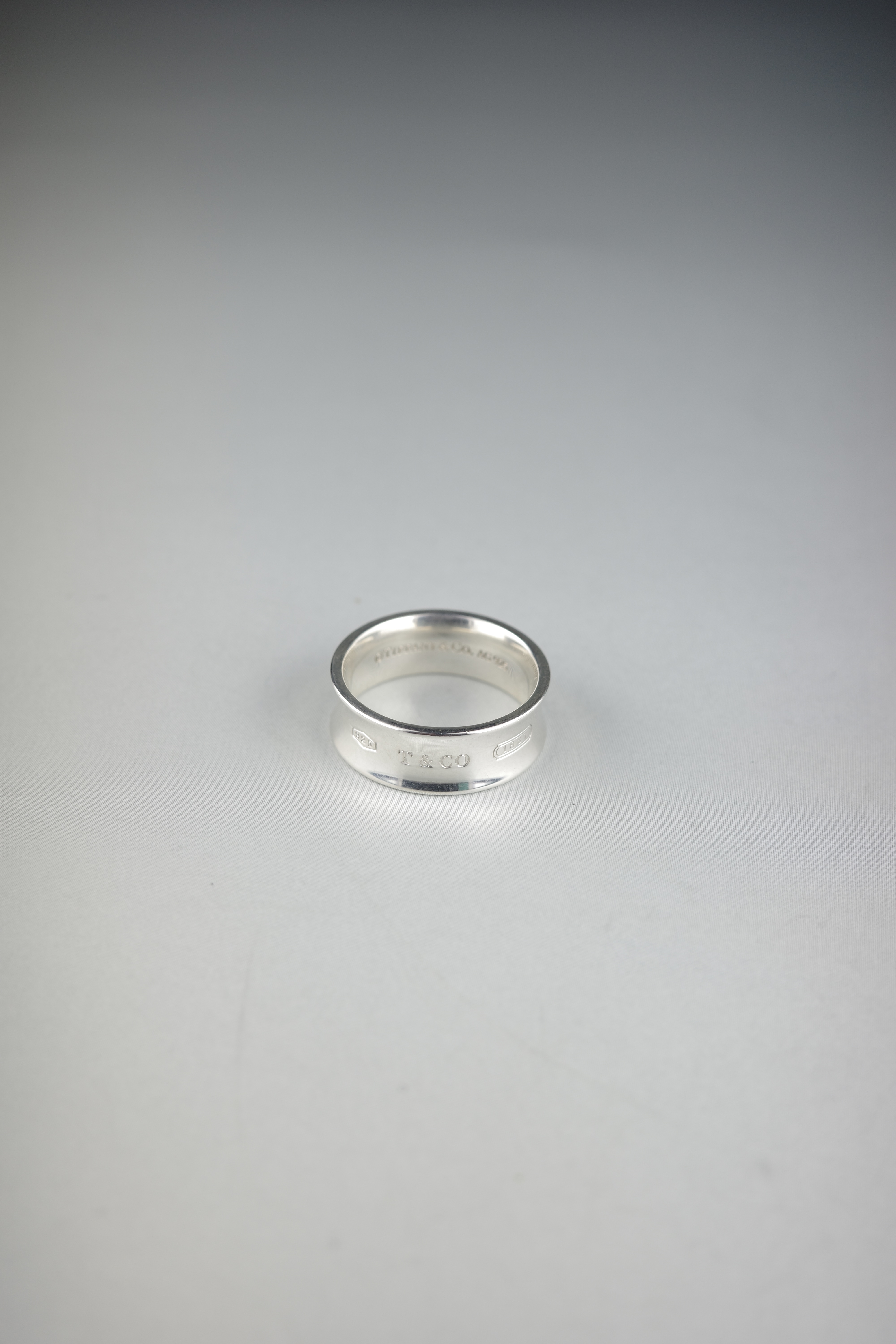 VINTAGE Tiffany&Co ナローリング 12号