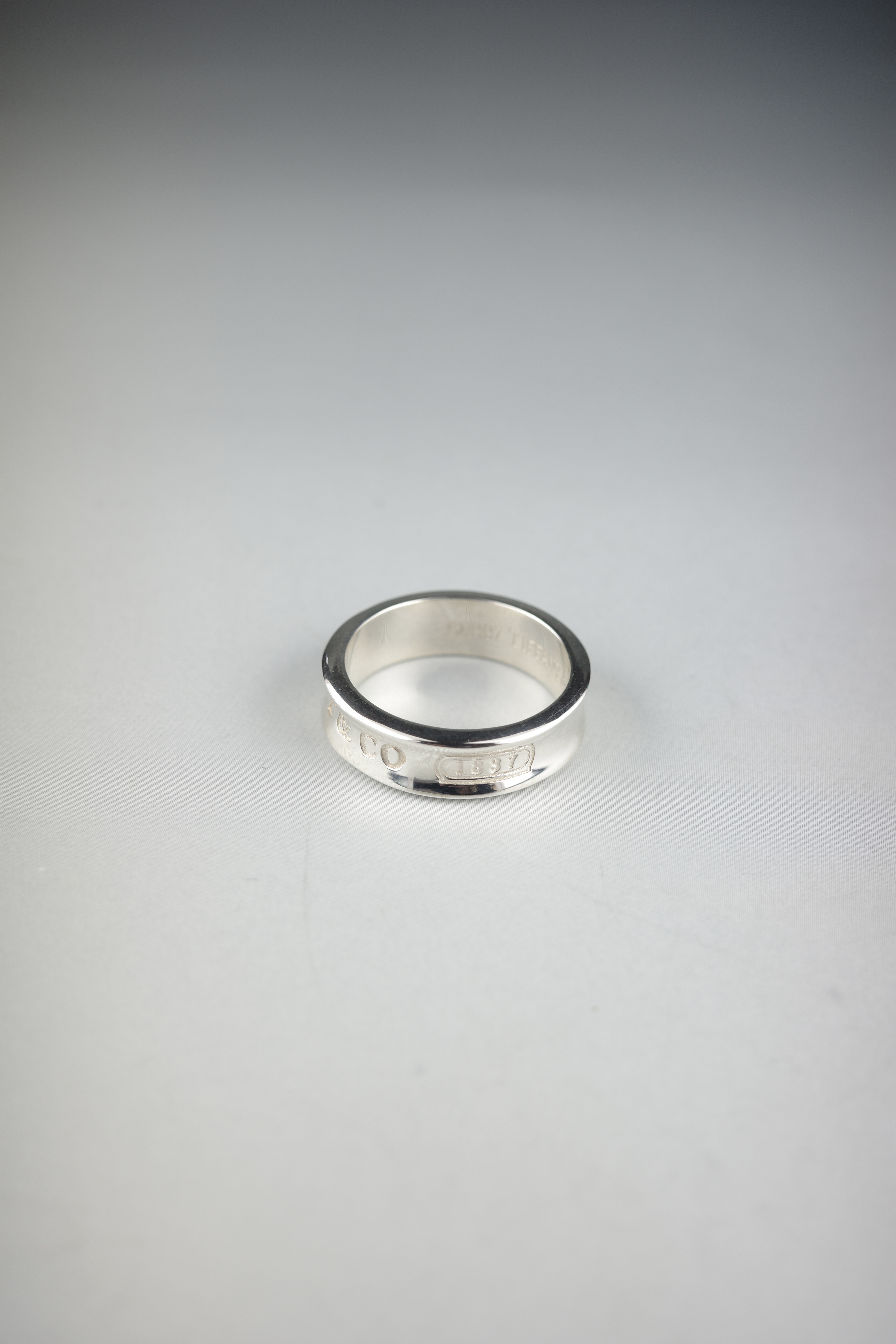 VINTAGE Tiffany&Co ナローリング 19号