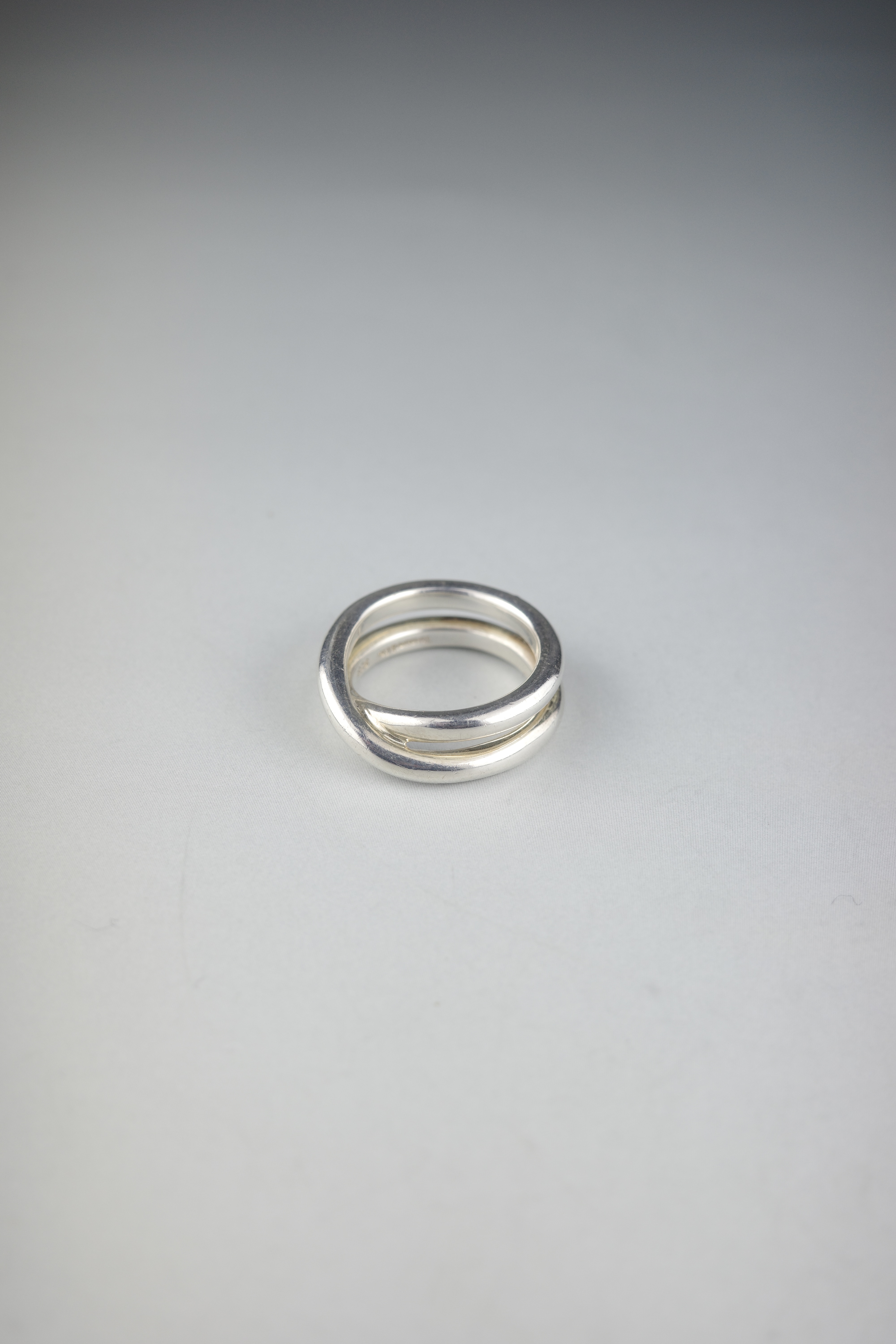 VINTAGE Tiffany&Co. クロス リング 14号