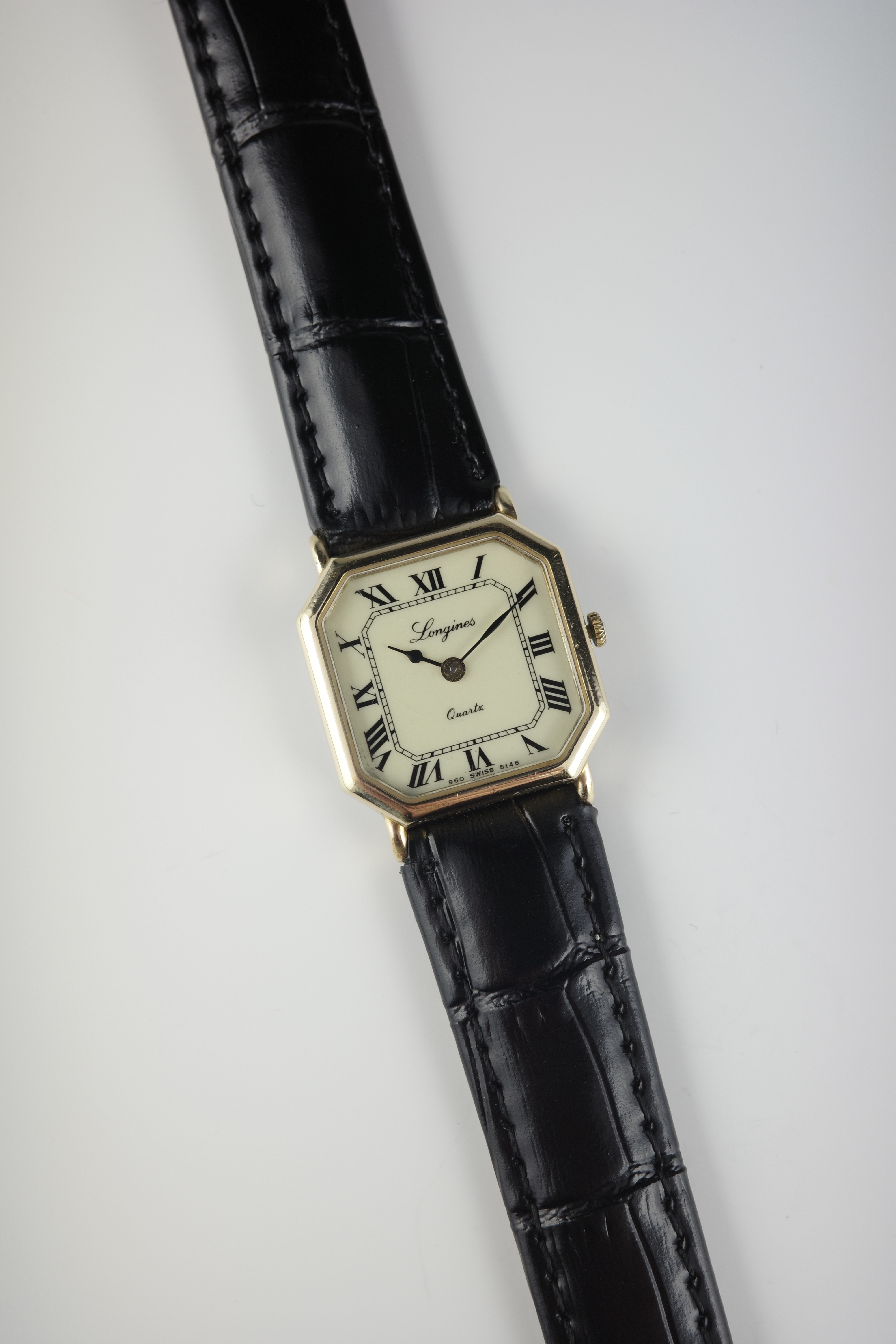LONGINES “150th Anniversary Model”  オクタゴン ローマン ヴィンテージウォッチ クオーツ
