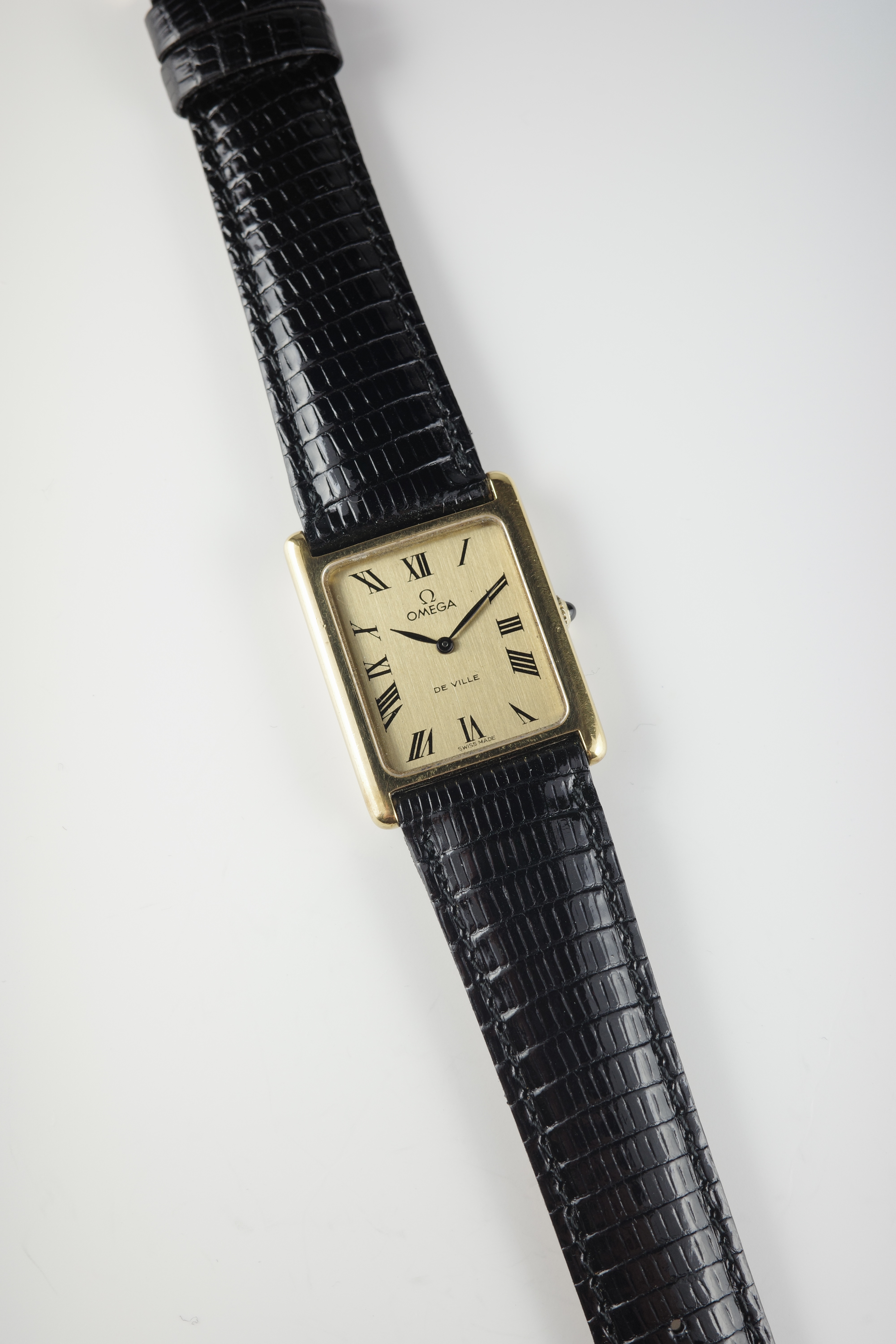 OMEGA “De Ville” タンク ローマン ヴィンテージウォッチ メカニカル