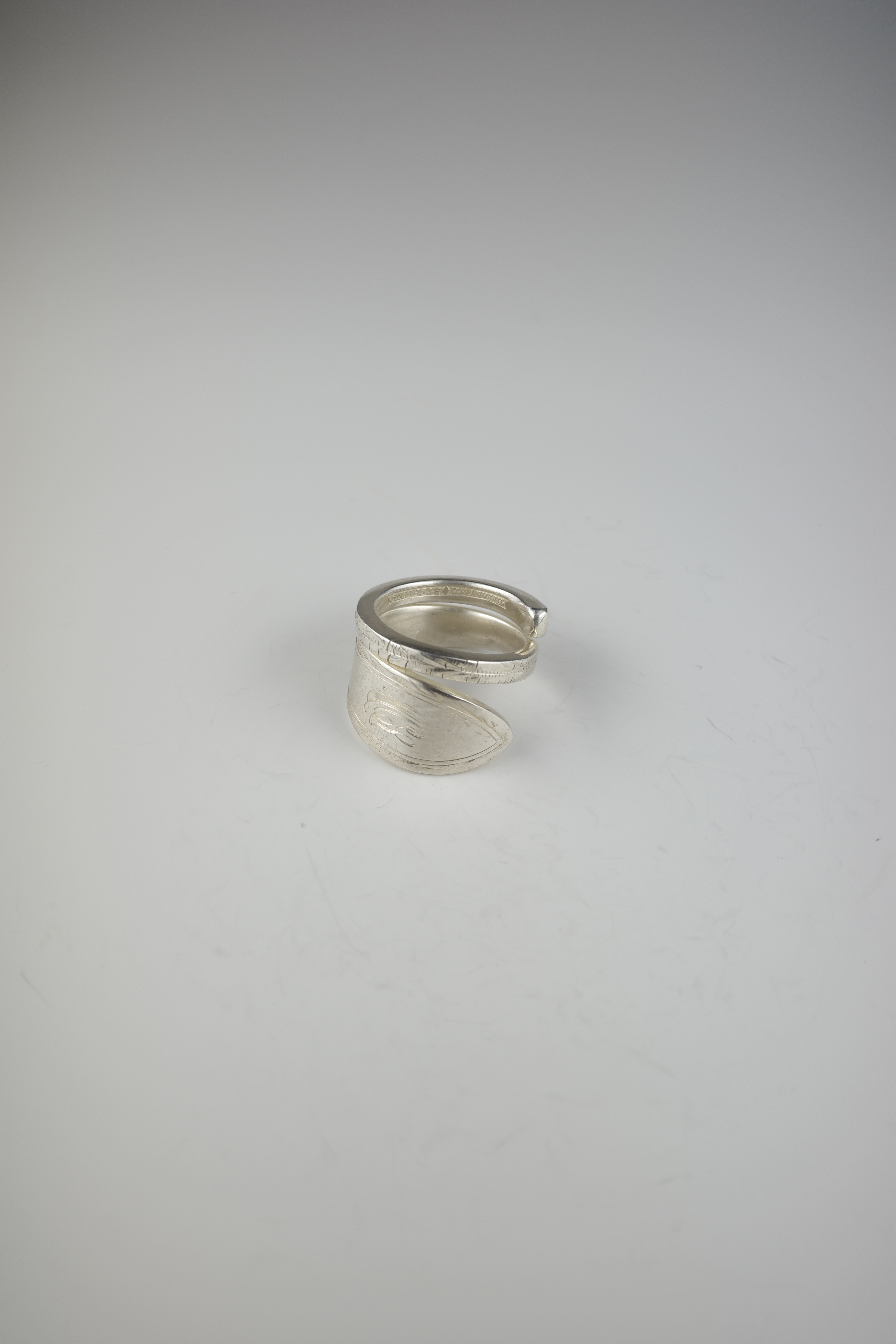 Tiffany&Co. アンティークカトラリー スプーンリング ツイスト 13号