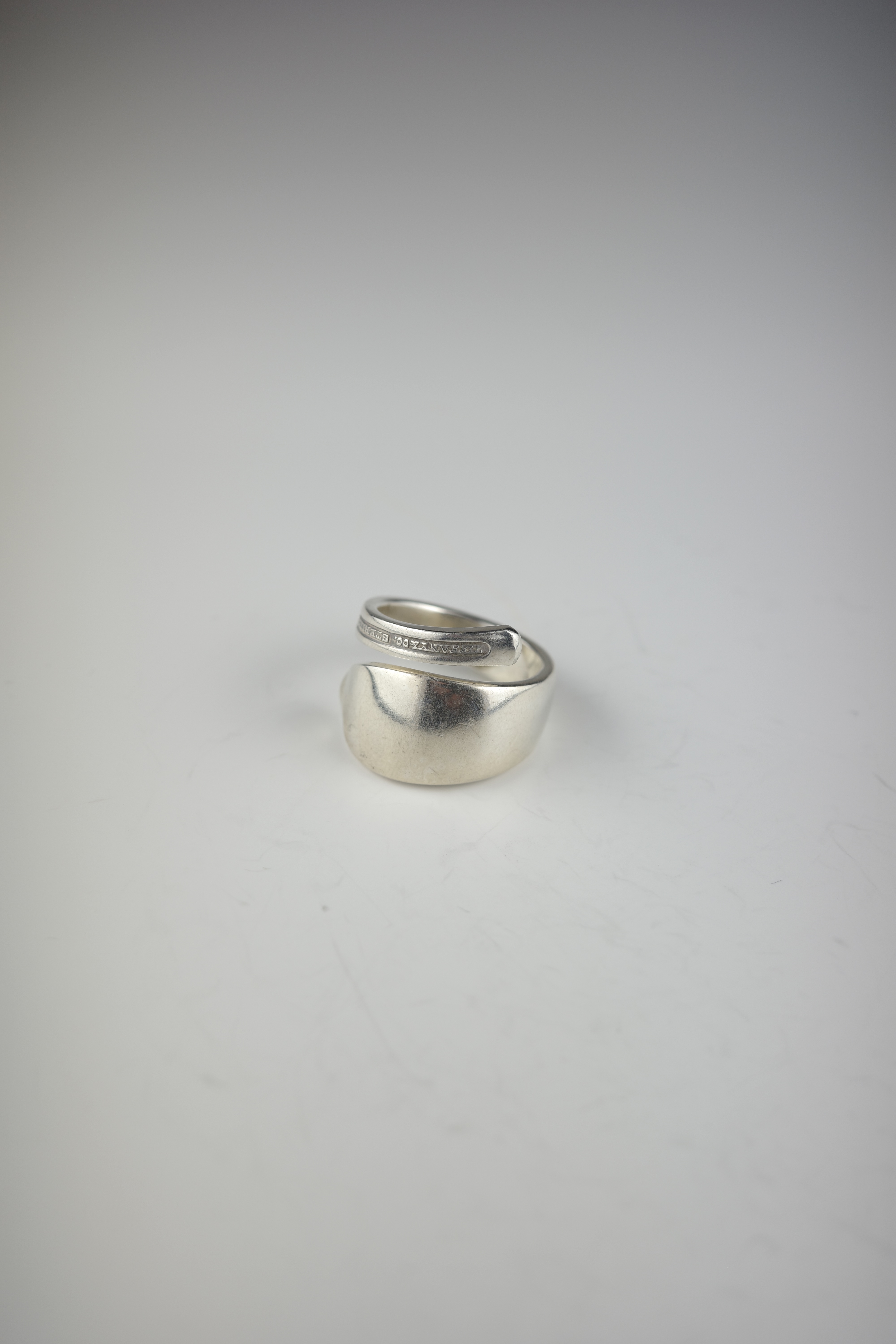 Tiffany&Co. アンティークカトラリー スプーンリング ツイスト 6号