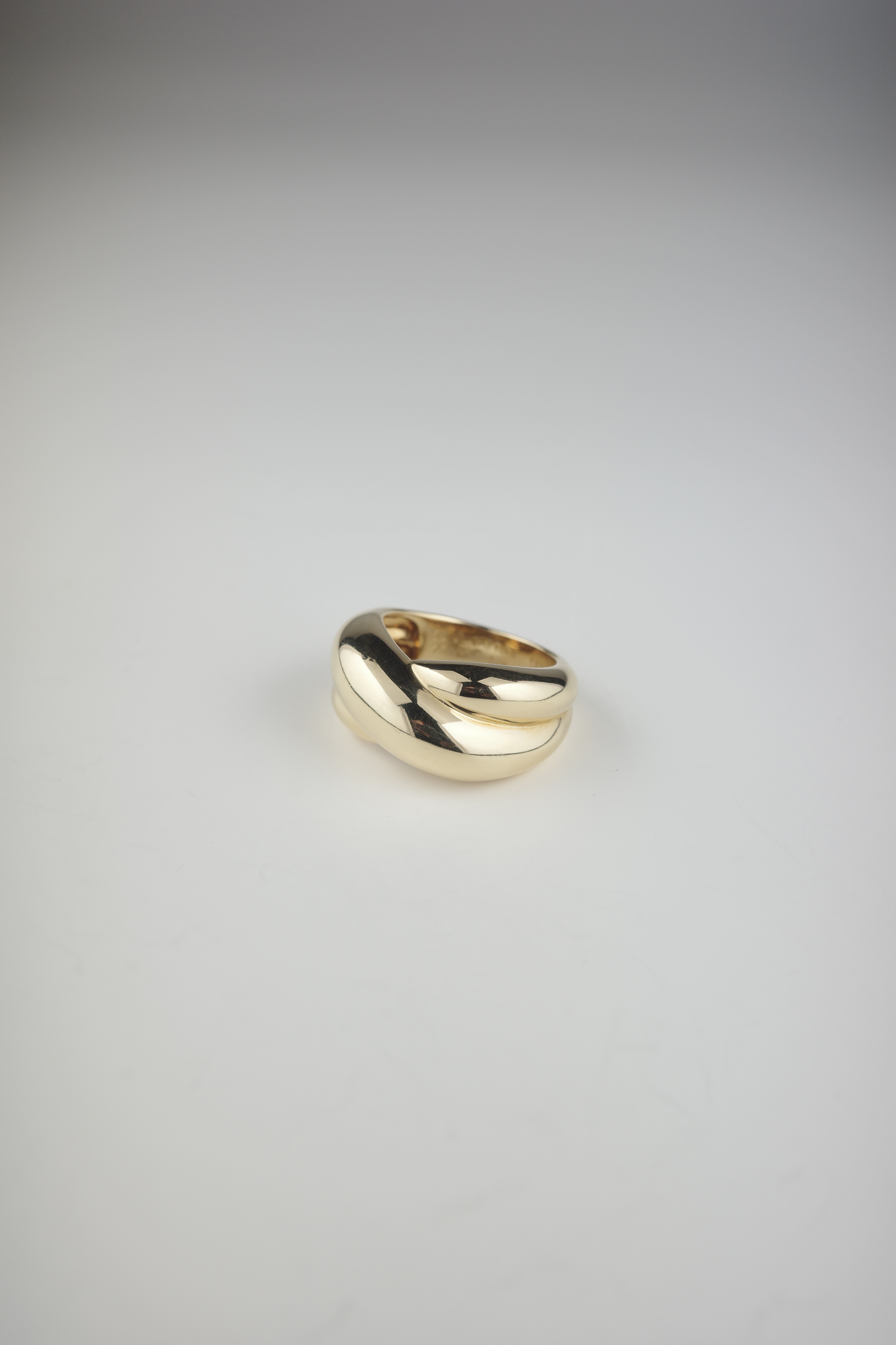 VINTAGE Cartier コリゼ K18 リング 12号