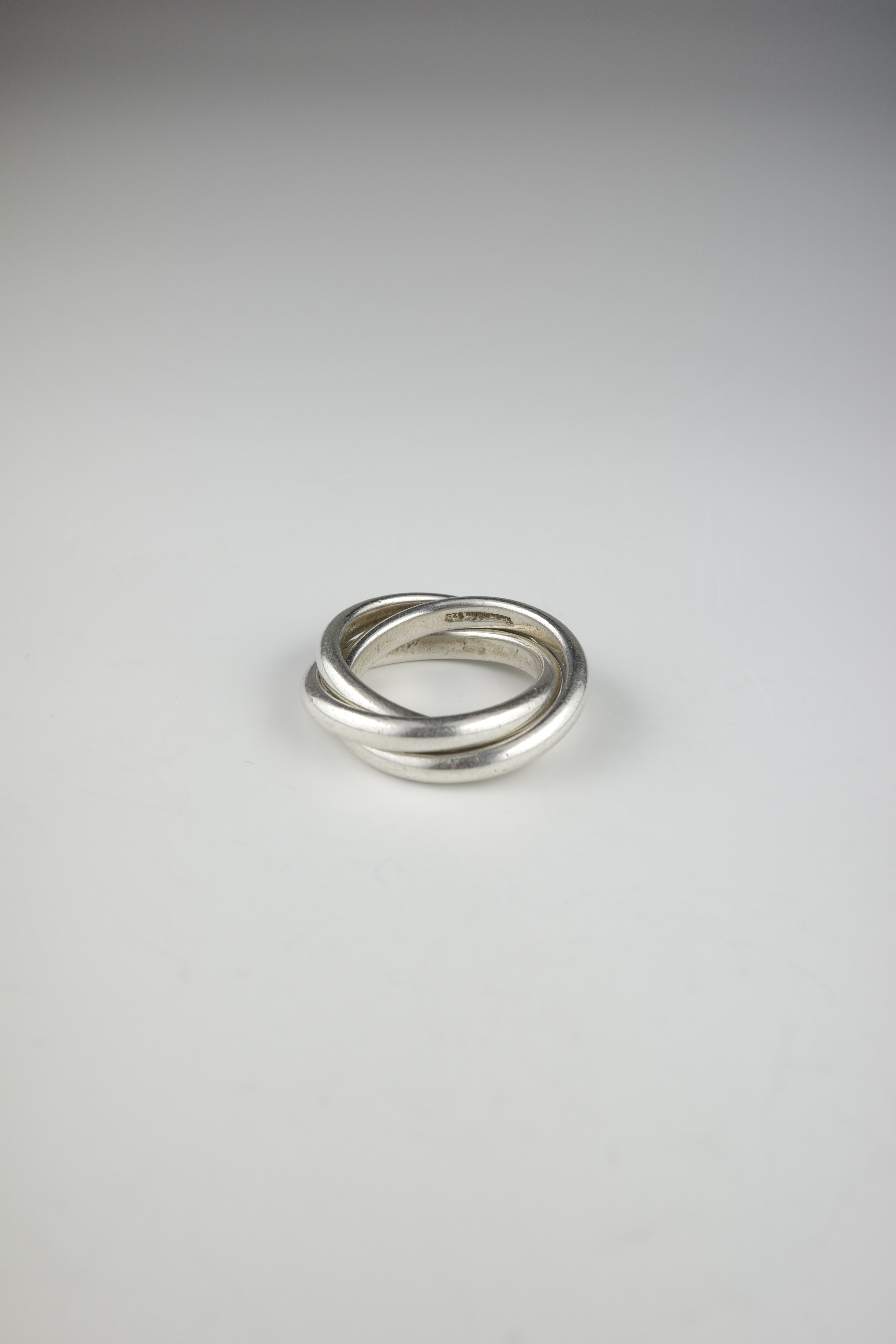 VINTAGE Tiffany&Co.  トリプルリング 10号