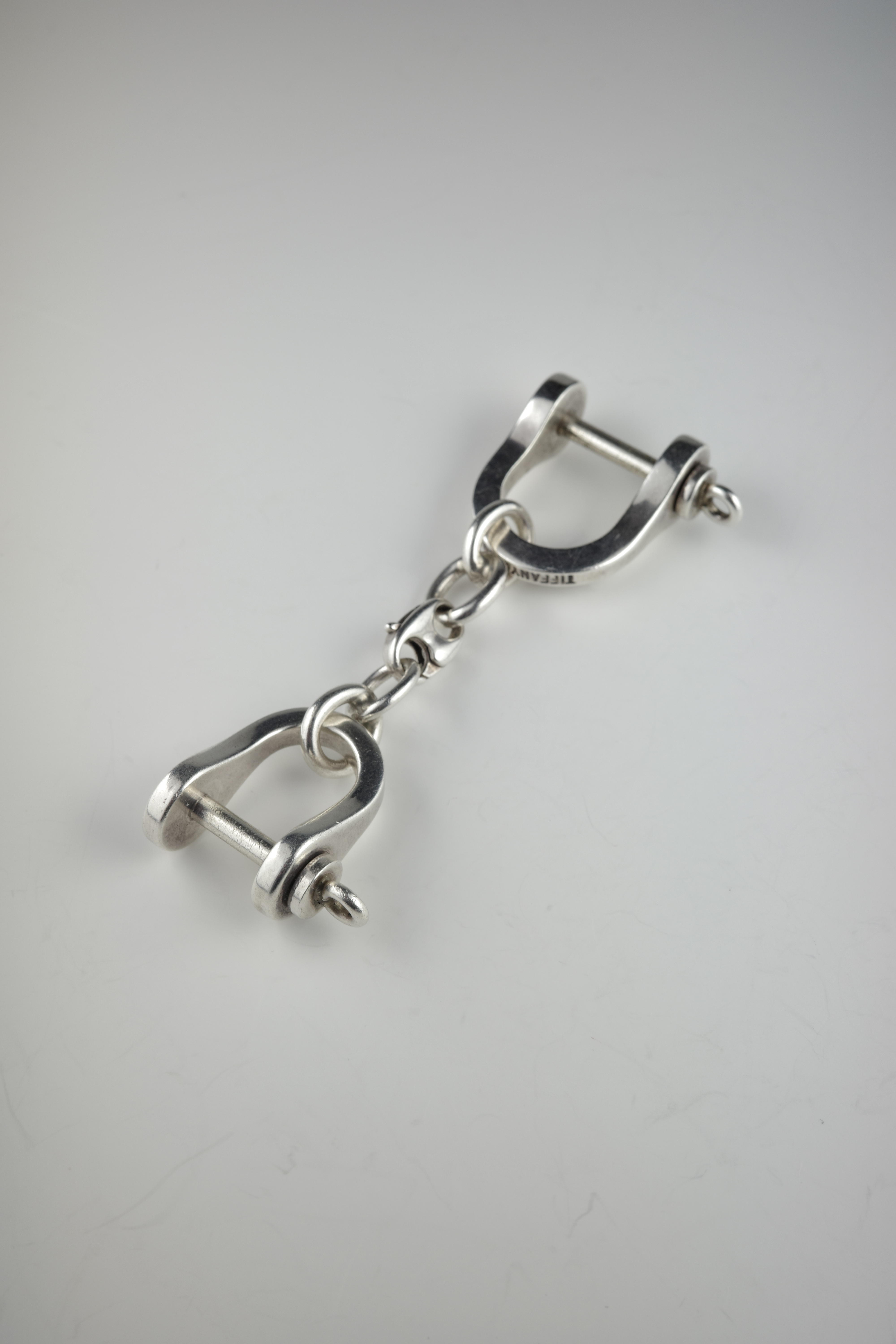 VINTAGE Tiffany&Co. ダブルシャックルキーリング