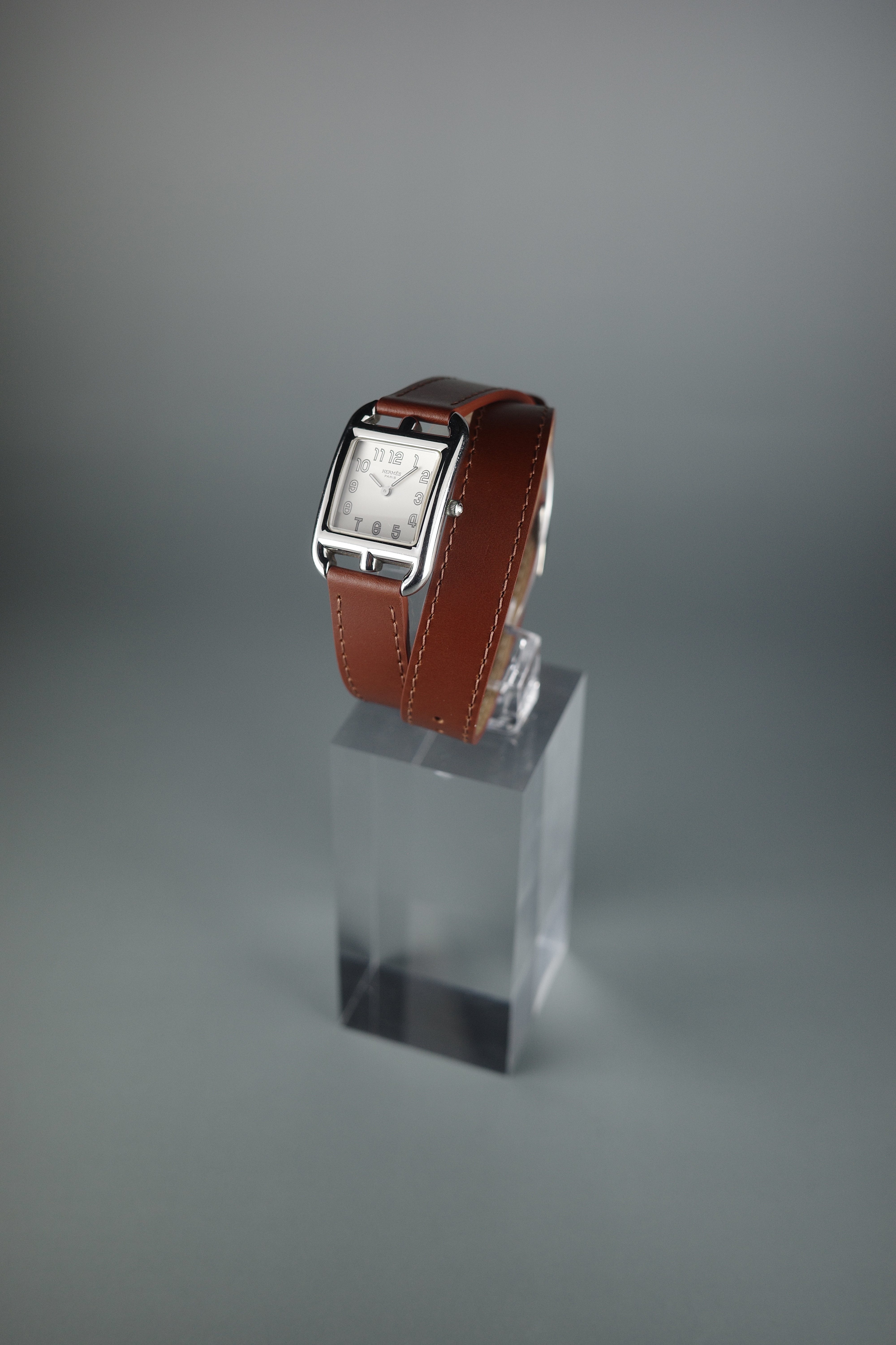 HERMÈS ケープコッド ドゥブルトゥール クオーツ ヴィンテージウォッチ