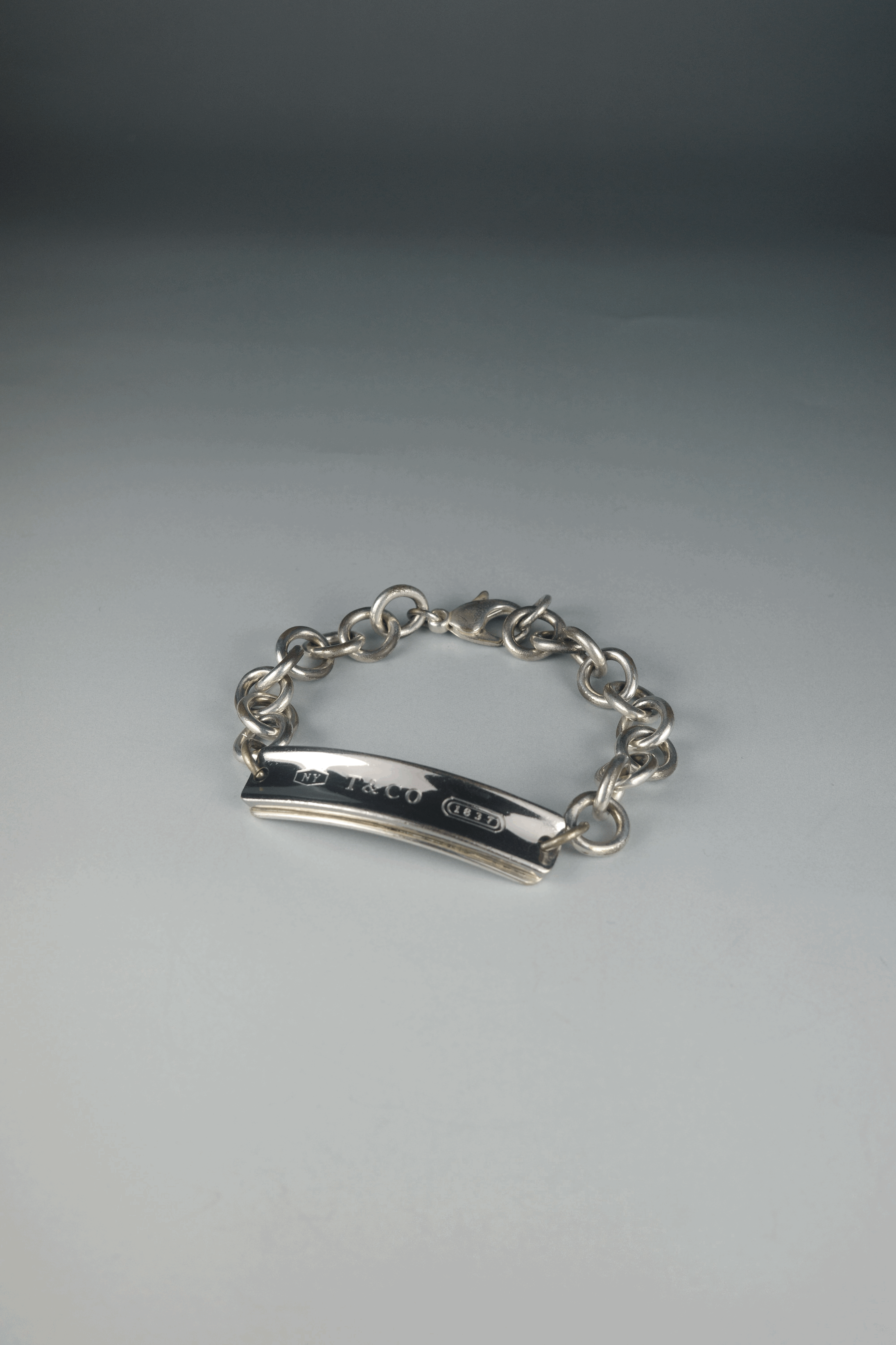 VINTAGE Tiffany&Co 1837 IDブレスレット