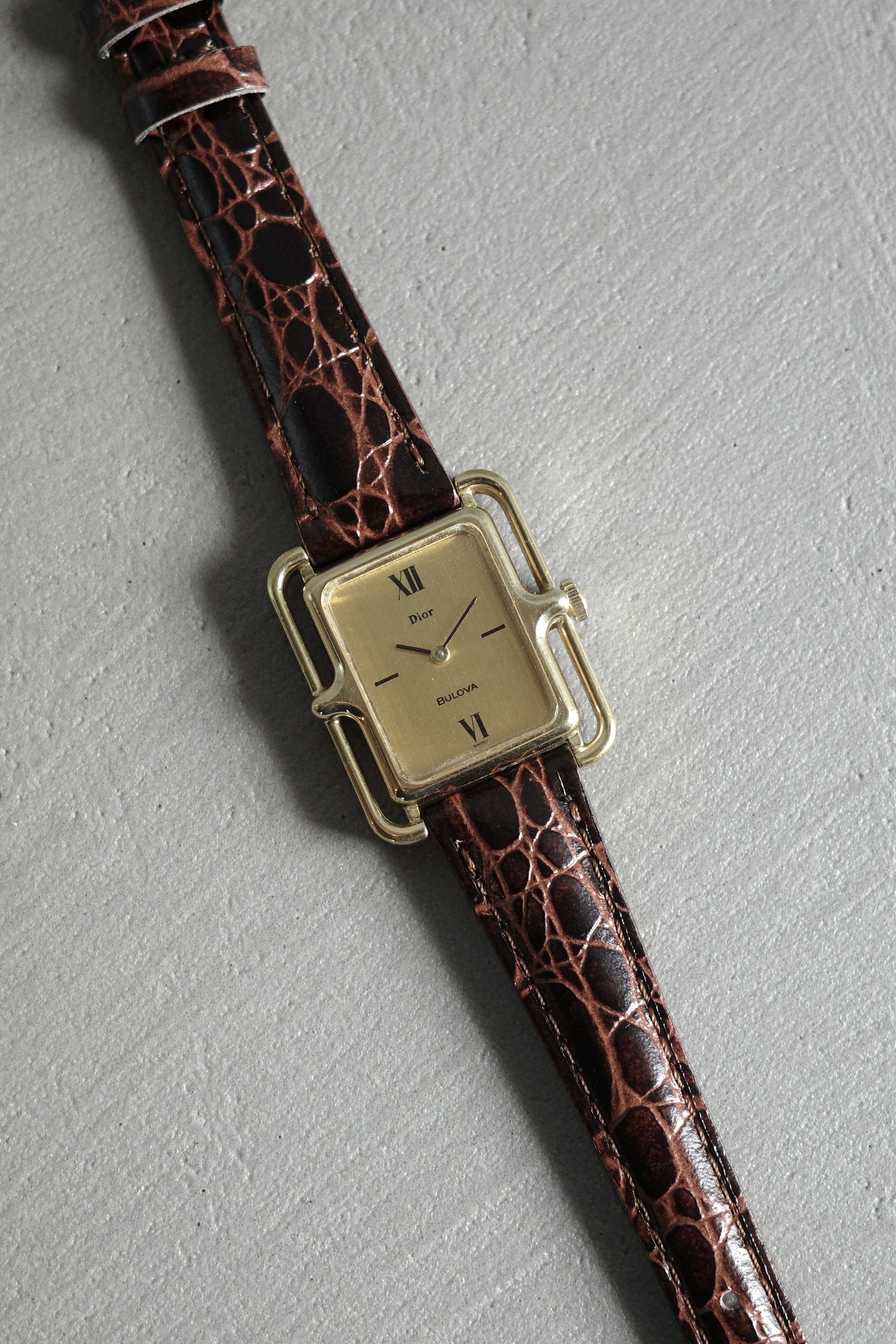 Dior×BULOVA ヴィンテージウォッチ メカニカル