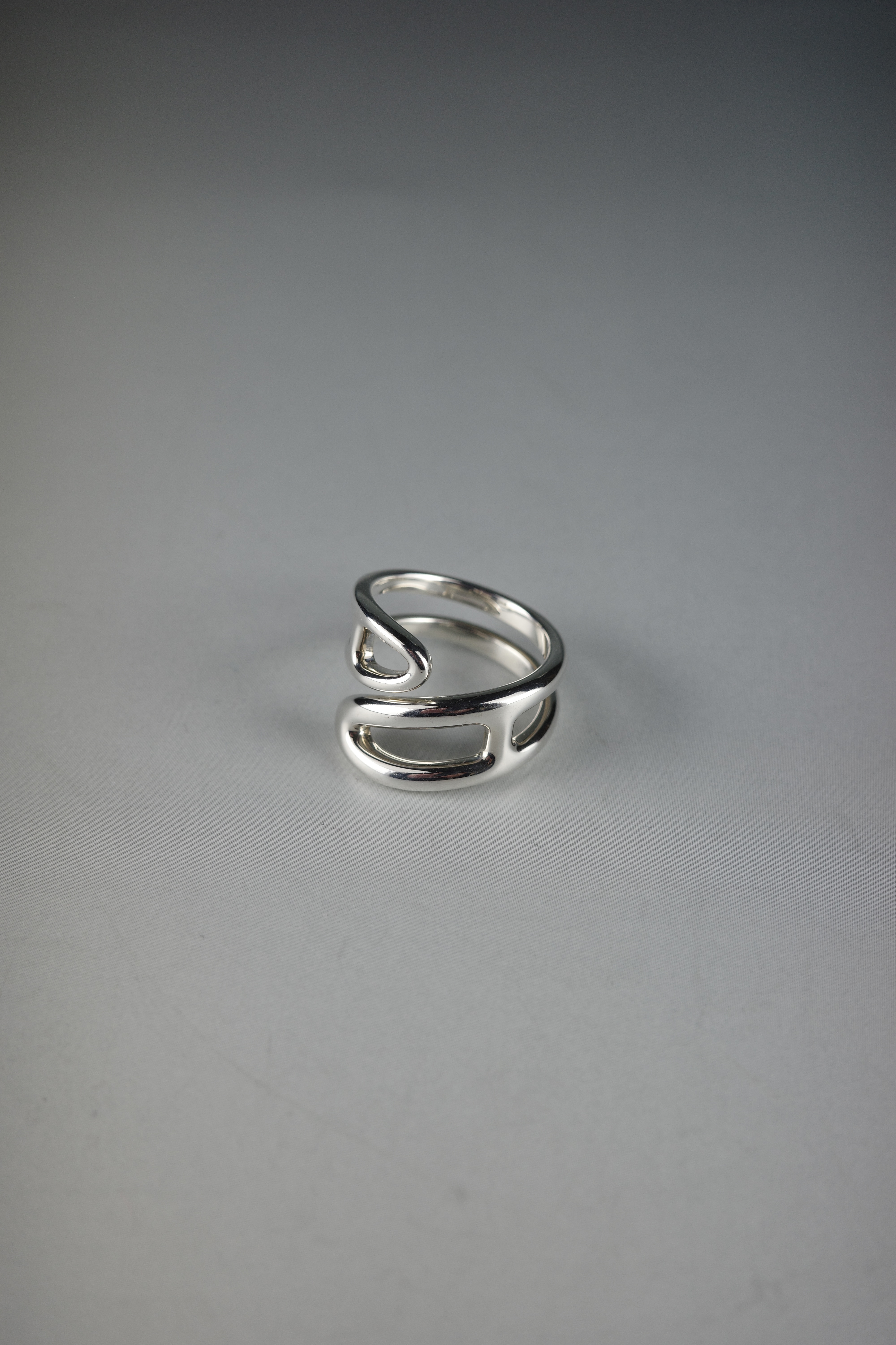 HERMÈS シェーヌダンクル ツイストリング 15号