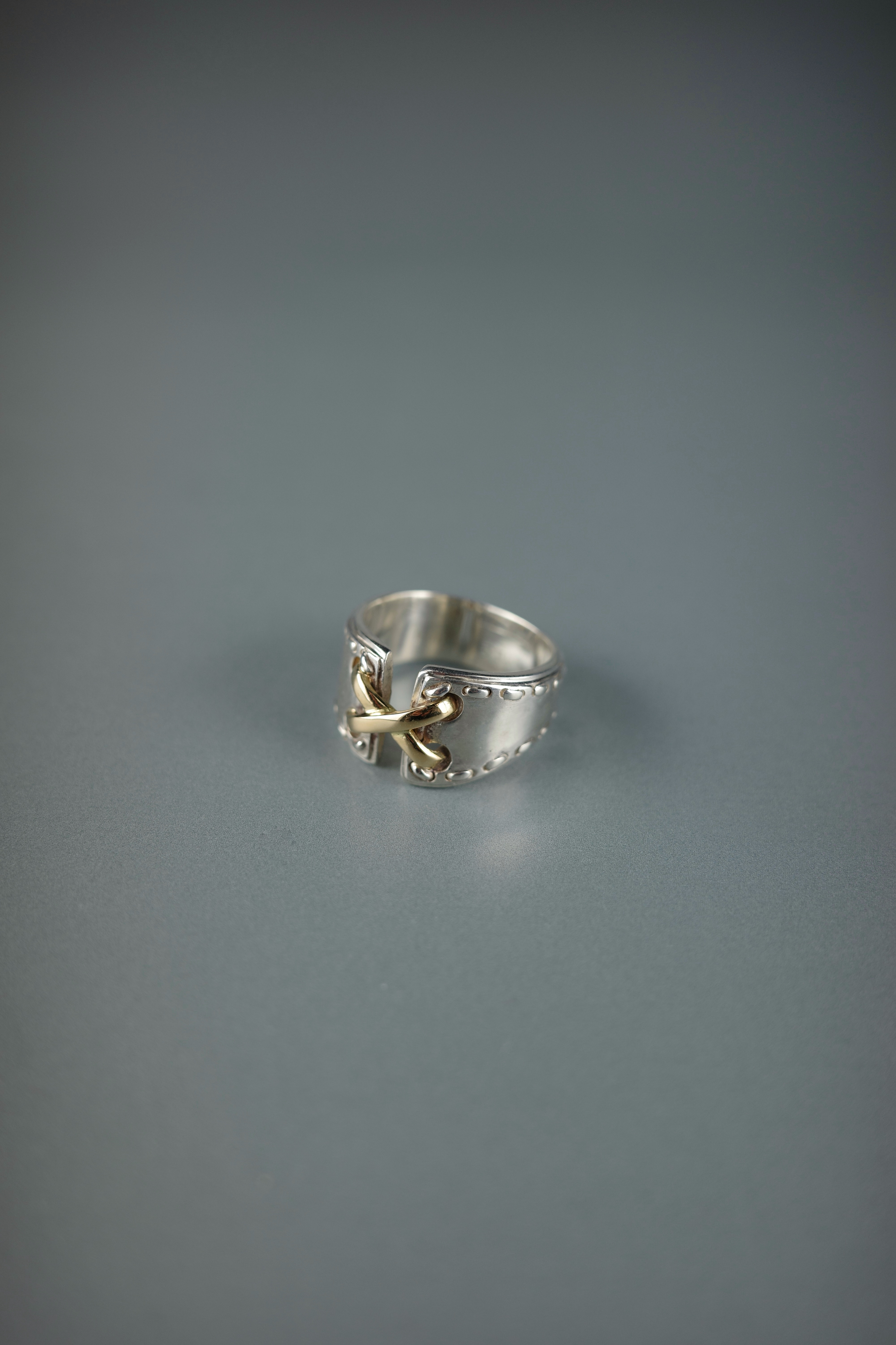 VINTAGE HERMÈS メキシコ コンビリング 9号