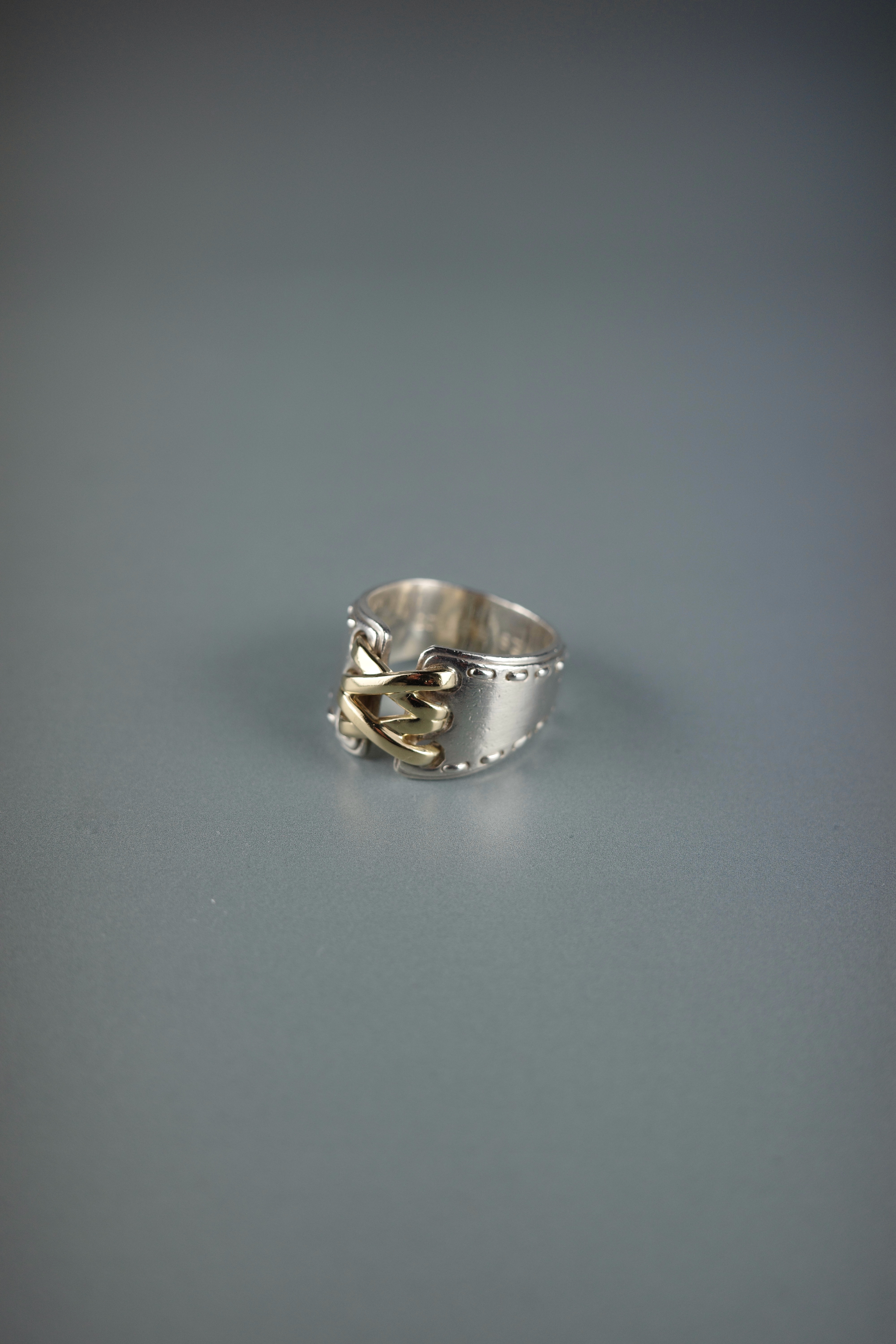 VINTAGE HERMÈS メキシコ ダブル コンビリング 11号