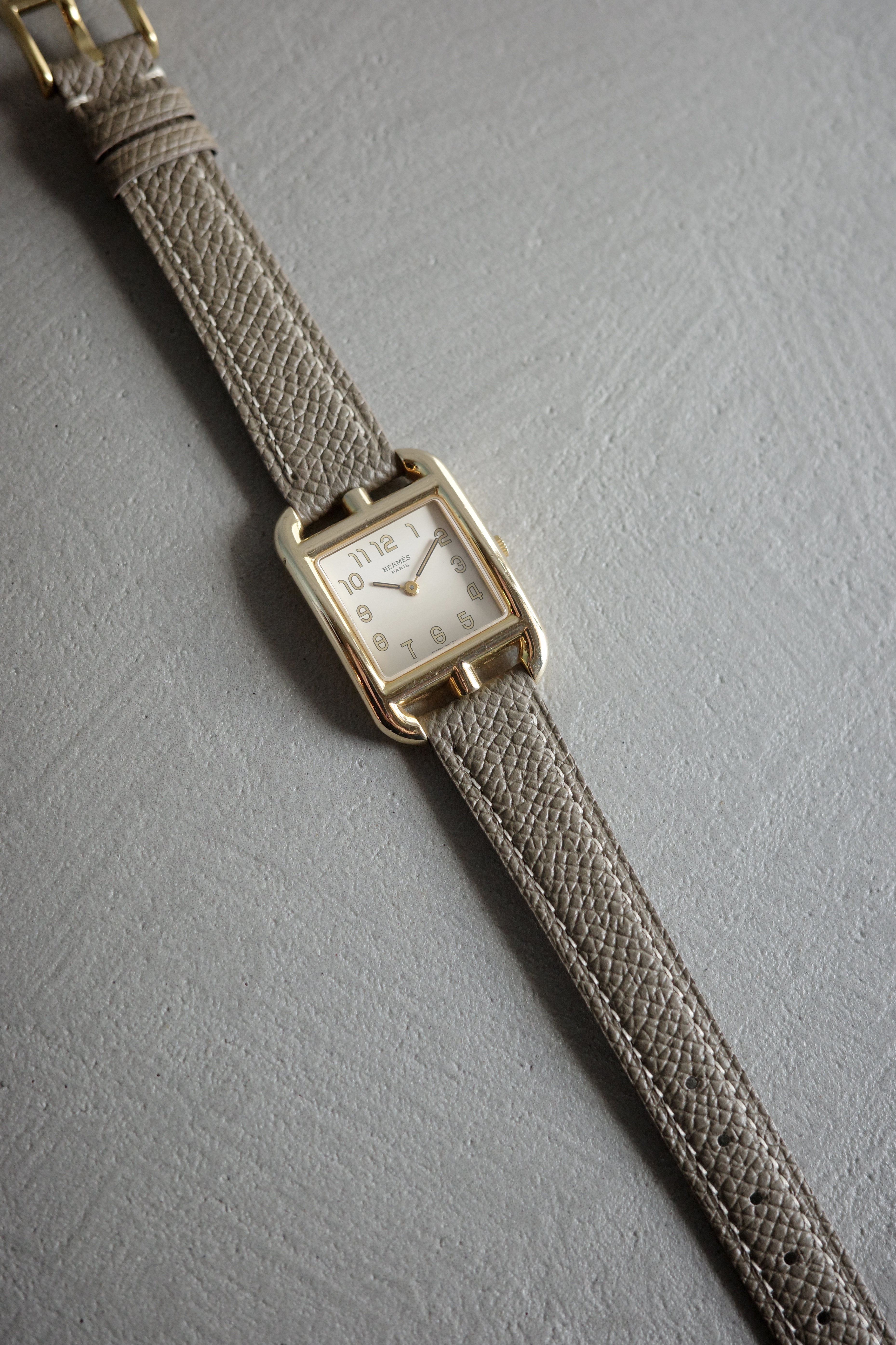HERMÈS  ケープコッド K18 クオーツ ヴィンテージウォッチ
